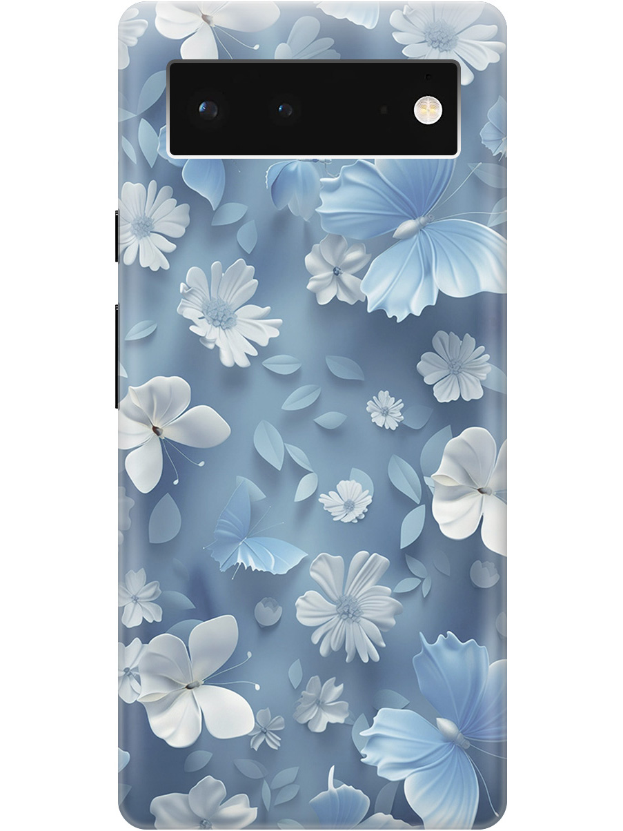 Силиконовый чехол на Google Pixel 6 с принтом "Голубые бабочки", Прозрачный;белый;голубой, 734082210
Силиконовый чехол на Google Pixel 6 с принтом "Голубые бабочки", Прозрачный;белый;голубой, 734082210