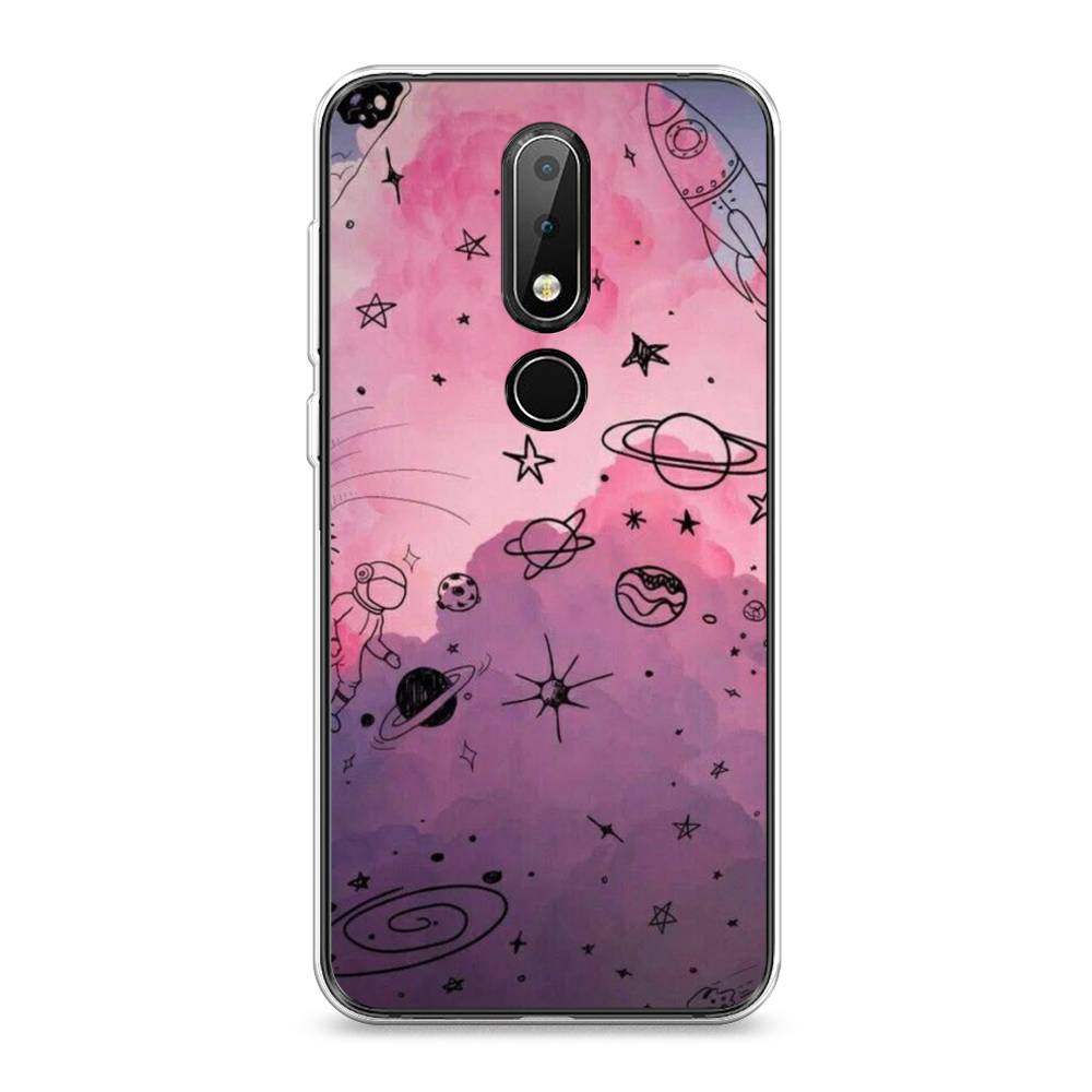 Чехол Awog на Nokia X6 2018 / Нокиа X6 2018 "Радуга планет 3", Черный;розовый, 121450-4
Чехол Awog на Nokia X6 2018 / Нокиа X6 2018 "Радуга планет 3", Черный;розовый, 121450-4