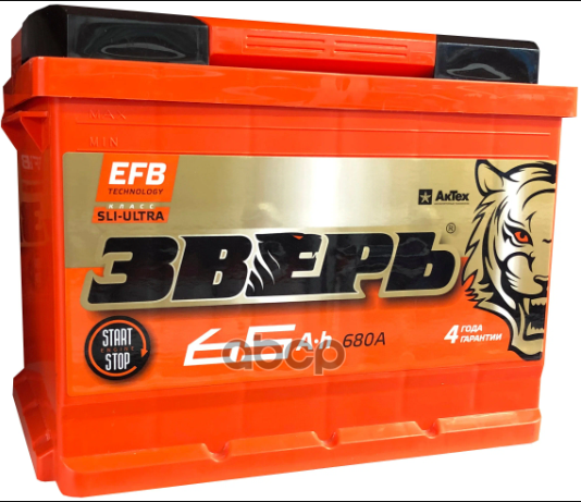 Аккумулятор ЗВЕРЬ EFB 65 А/ч обратная R+ 242x175x190 EN680 А ZVER ZVEFB 65-3-R, ZVEFB653R
Аккумулятор ЗВЕРЬ EFB 65 А/ч обратная R+ 242x175x190 EN680 А ZVER ZVEFB 65-3-R, ZVEFB653R