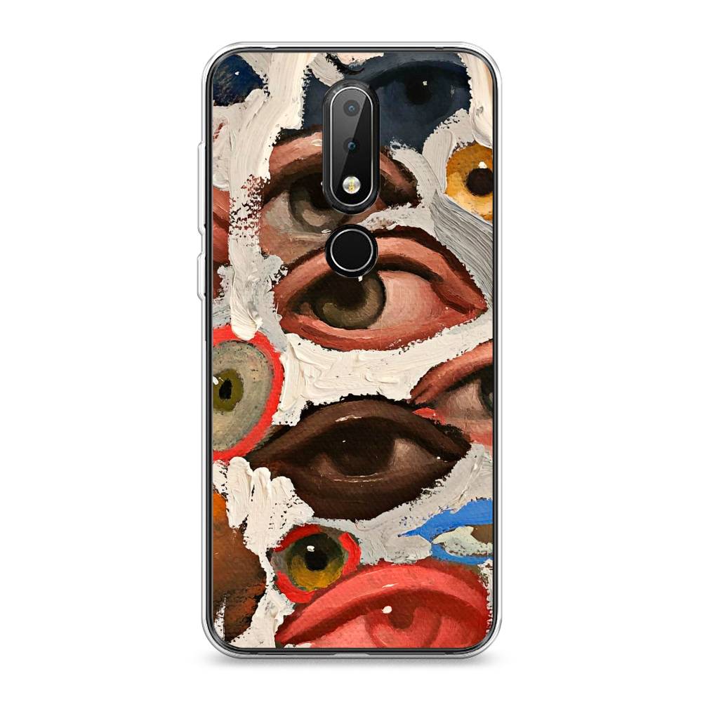 Чехол Awog на Nokia X6 2018 / Нокиа X6 2018 "Глаза масляная живопись", Серый;бежевый;красный, 121450-7
Чехол Awog на Nokia X6 2018 / Нокиа X6 2018 "Глаза масляная живопись", Серый;бежевый;красный, 121450-7