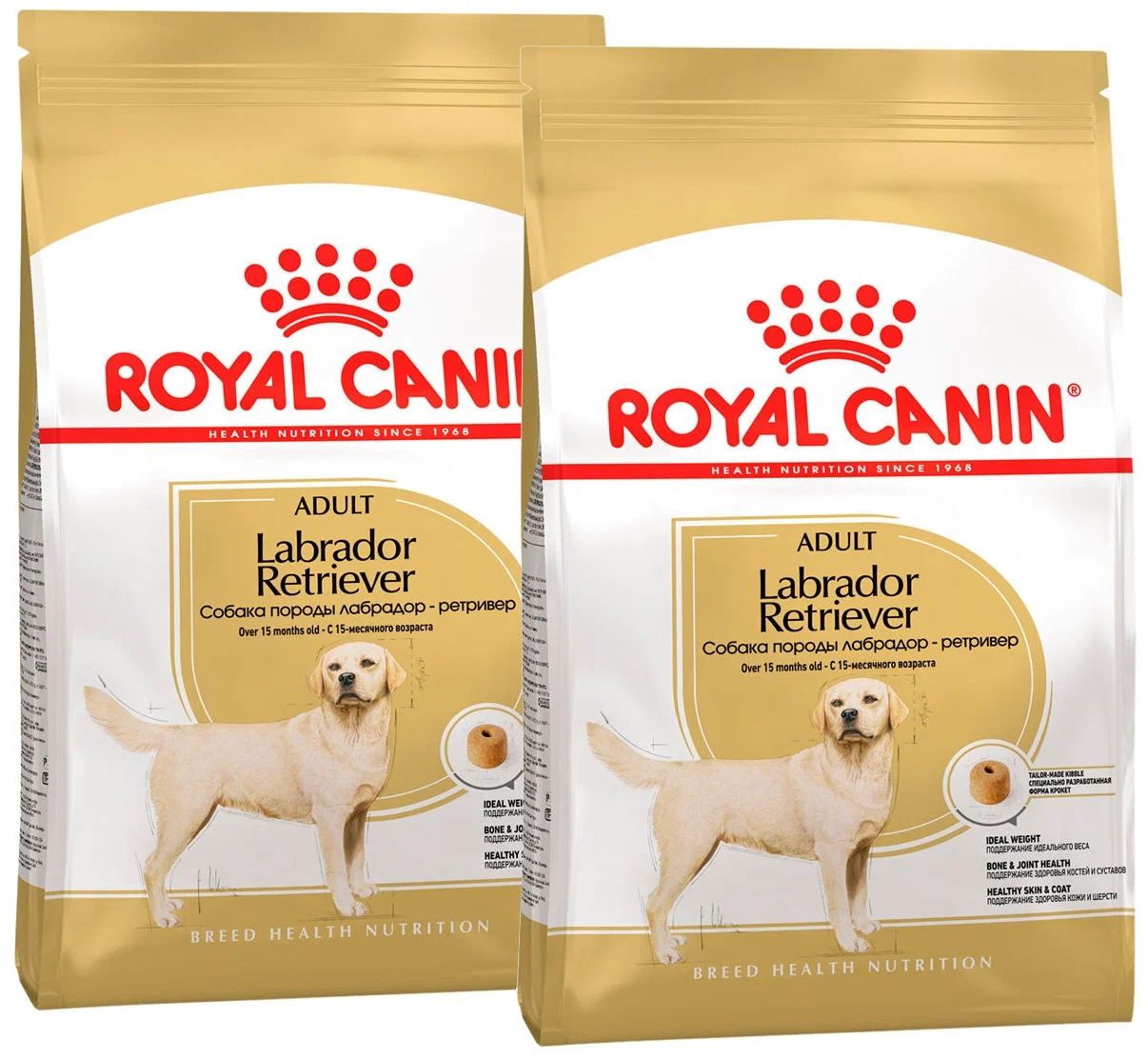 Сухой корм для собак Royal Canin Retriever Adult, 2 шт по 12 кг, ROYAL CANIN LABRADOR RETRIEVER ADULT для взрослых собак лабрадор ретривер (12 + 12 кг)
Сухой корм для собак Royal Canin Retriever Adult, 2 шт по 12 кг, ROYAL CANIN LABRADOR RETRIEVER ADULT для взрослых собак лабрадор ретривер (12 + 12 кг)
