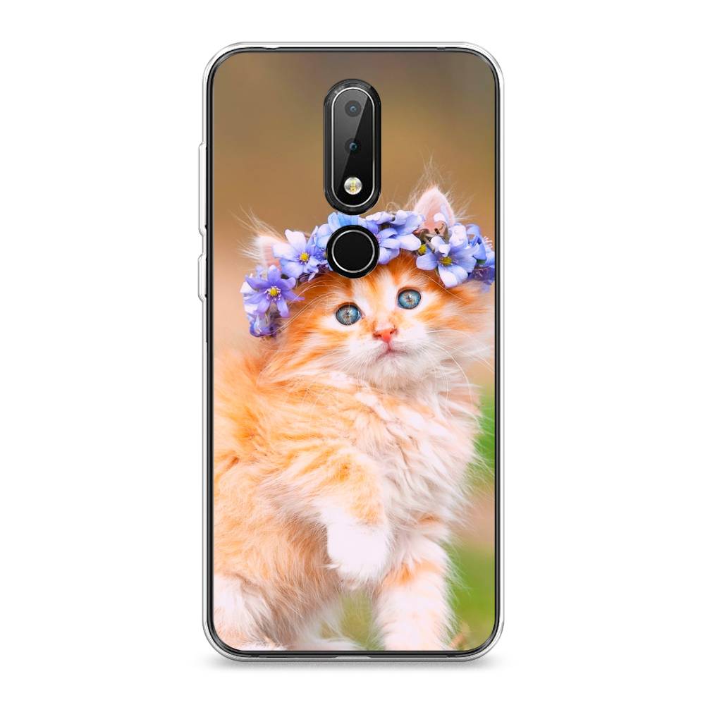 Чехол Awog на Nokia X6 2018 / Нокиа X6 2018 "Рыжий кот в венке", Коричневый;синий, 121450-1
Чехол Awog на Nokia X6 2018 / Нокиа X6 2018 "Рыжий кот в венке", Коричневый;синий, 121450-1