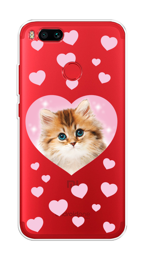 Чехол на Xiaomi Mi A1/5X "Котенок в сердце", Розовый;оранжевый;белый;прозрачный, 32350-1
Чехол на Xiaomi Mi A1/5X "Котенок в сердце", Розовый;оранжевый;белый;прозрачный, 32350-1