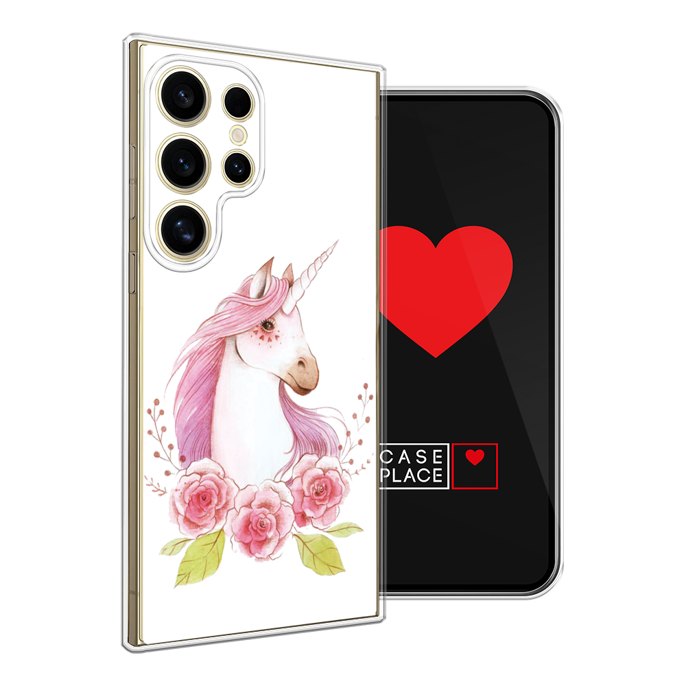 Чехол на Samsung Galaxy S24 Ultra "Единорог цветы", Белый;розовый;серый, 2109250-1
Чехол на Samsung Galaxy S24 Ultra "Единорог цветы", Белый;розовый;серый, 2109250-1