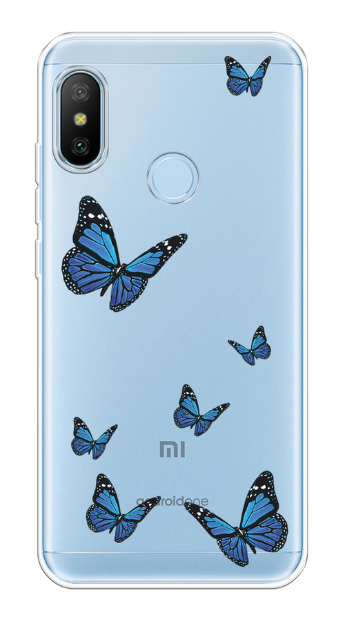 Чехол на Xiaomi Redmi 6 Pro/6 Plus/Mi A2 Lite "Blue butterflies", Синий;черный, 33950-1
Чехол на Xiaomi Redmi 6 Pro/6 Plus/Mi A2 Lite "Blue butterflies", Синий;черный, 33950-1