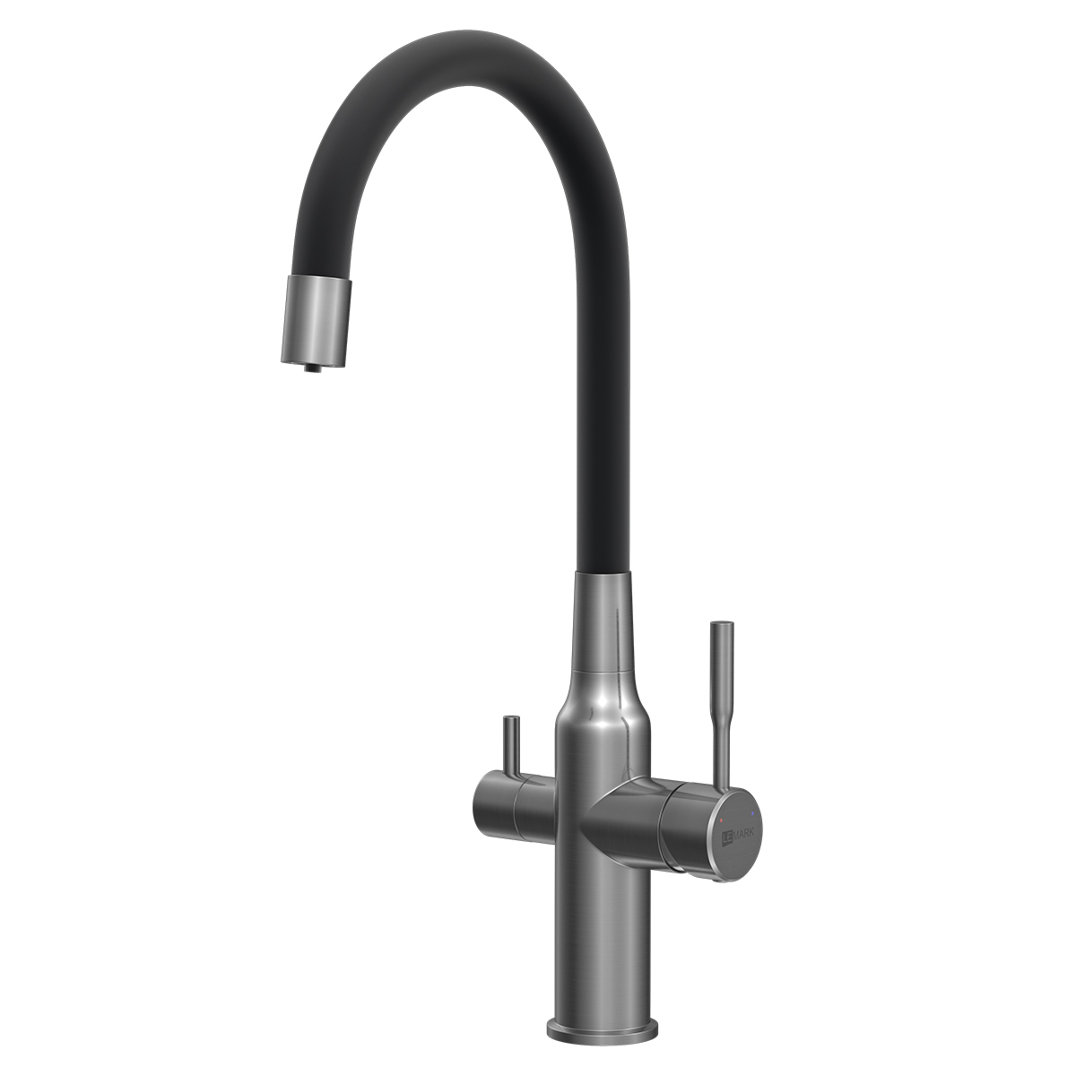 Смеситель Lemark Expert LM5083GMN-Black для кухни c гибким изливом, подключением к фильтру, Серый, LM5083GMN-Black
Смеситель Lemark Expert LM5083GMN-Black для кухни c гибким изливом, подключением к фильтру, Серый, LM5083GMN-Black