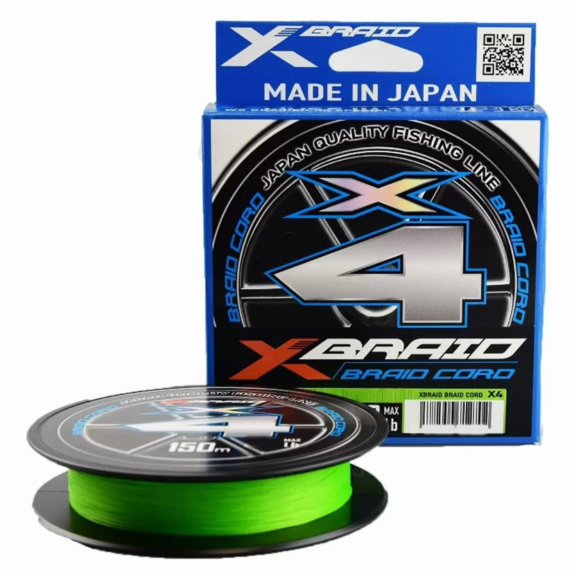 Шнур X-Braid Braid Cord X4 150m Chartreuse #1.5, 0.205мм, 25lb, 11.3кг YGK, Зеленый, X-Braid Braid Cord X4
Шнур X-Braid Braid Cord X4 150m Chartreuse #1.5, 0.205мм, 25lb, 11.3кг YGK, Зеленый, X-Braid Braid Cord X4