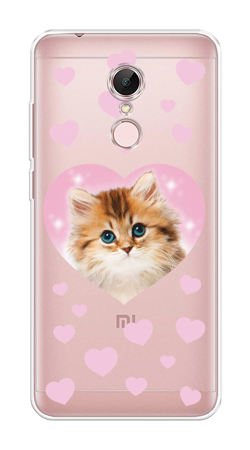 Чехол на Xiaomi Redmi 5 "Котенок в сердце", Розовый;оранжевый;белый;прозрачный, 33050-1
Чехол на Xiaomi Redmi 5 "Котенок в сердце", Розовый;оранжевый;белый;прозрачный, 33050-1