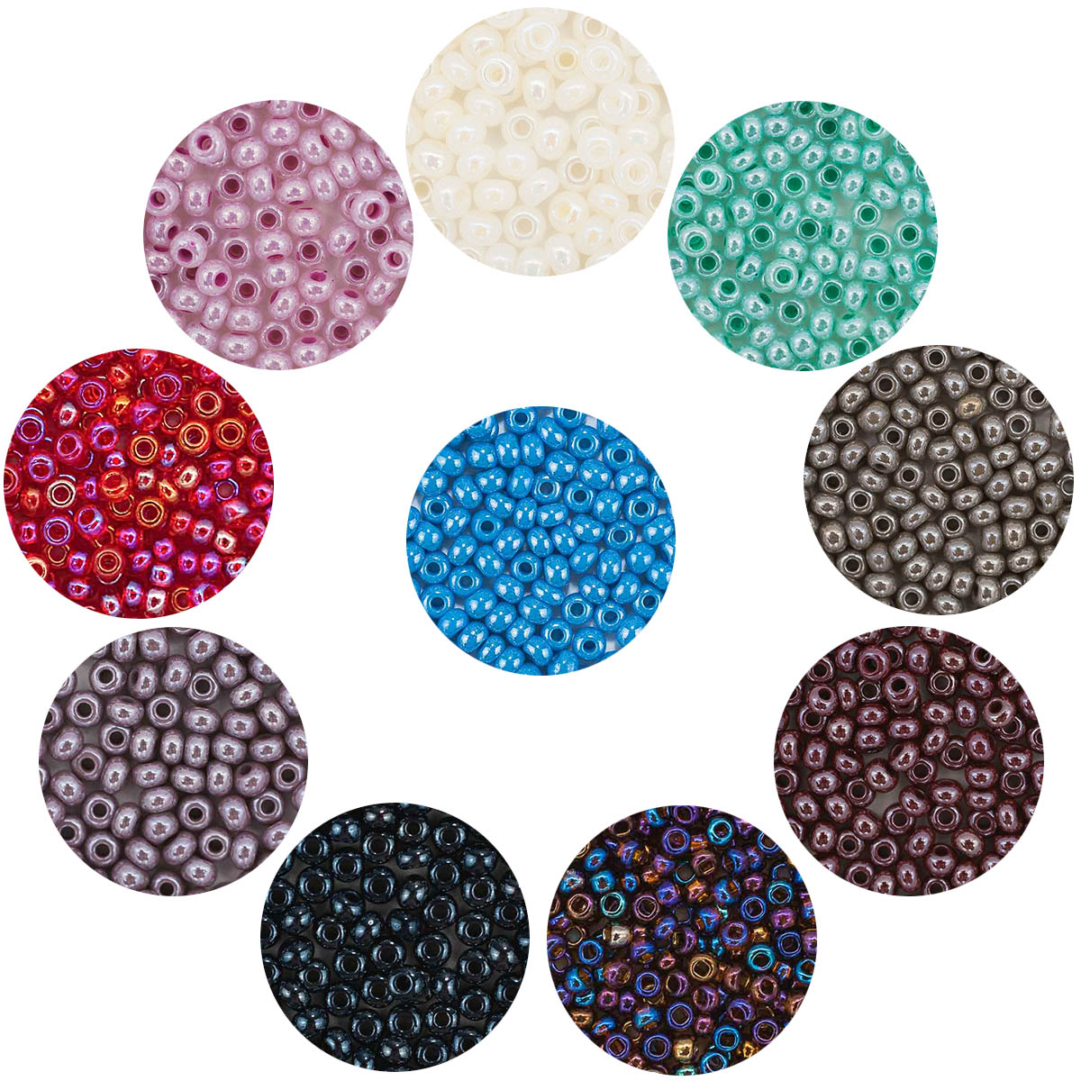 Набор бисера Preciosa 04 10 цветов по 5 гр № 10/0 диаметр 2,3 мм 50 гр 1 упак, Разноцветный
Набор бисера Preciosa 04 10 цветов по 5 гр № 10/0 диаметр 2,3 мм 50 гр 1 упак, Разноцветный