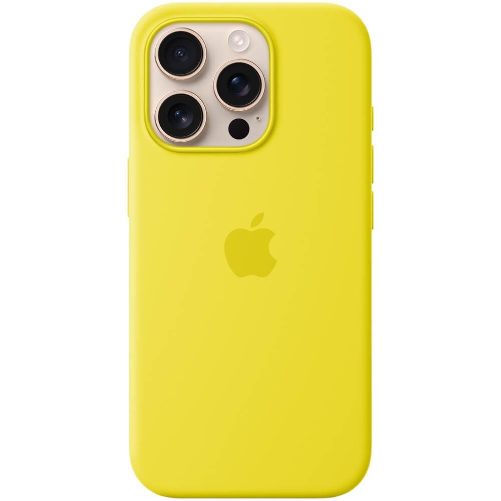 Чехол Apple Silicone Case with MagSafe для iPhone 16 Pro жёлтый, Желтый, Case with MagSafe для iPhone 16 Pro
Чехол Apple Silicone Case with MagSafe для iPhone 16 Pro жёлтый, Желтый, Case with MagSafe для iPhone 16 Pro