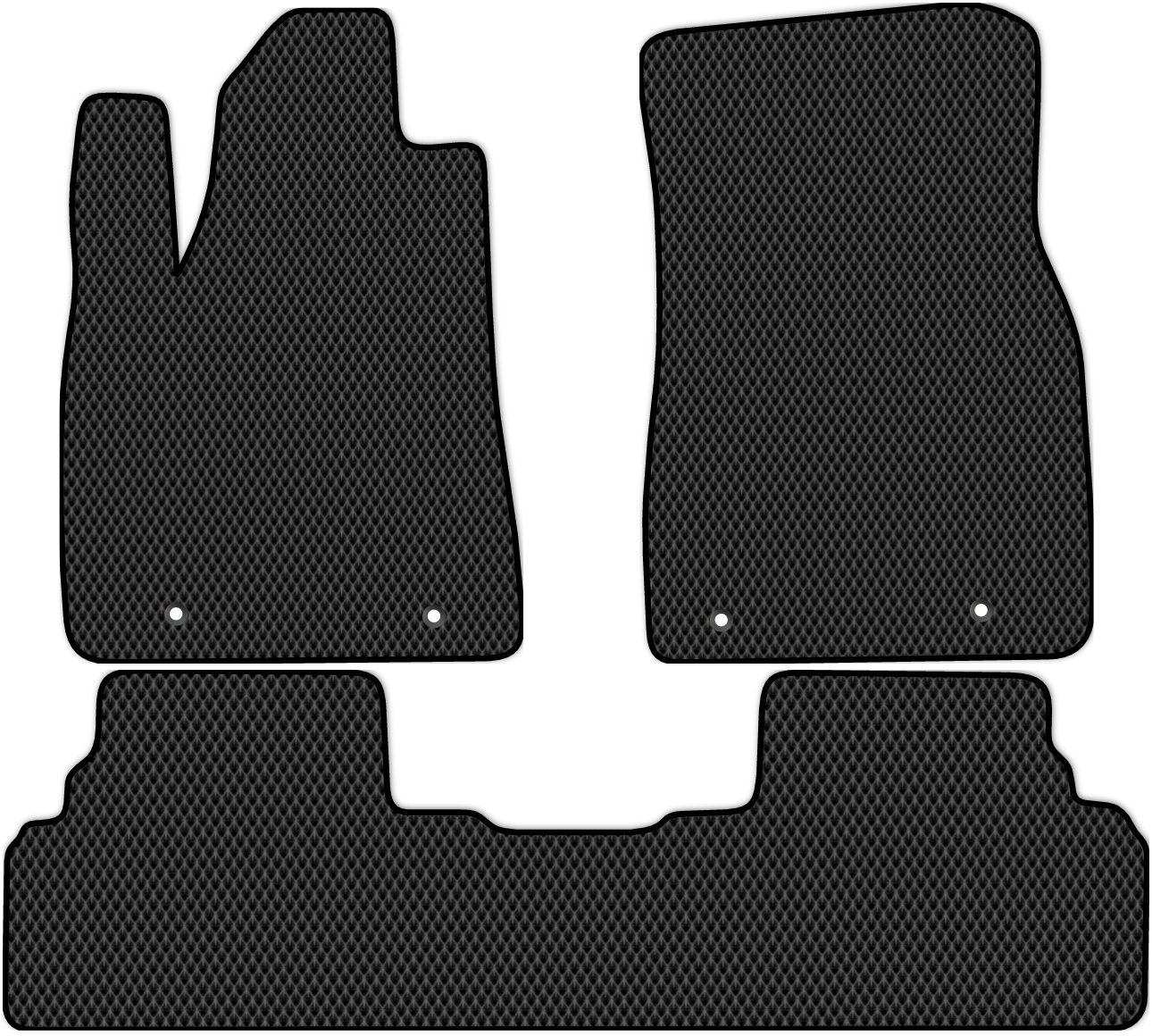 Коврики ЭВА в салон для Lexus RX450h 3 (AL10) 2008 - 2012, 3 шт. черный, 3218-W3YL-H
Коврики ЭВА в салон для Lexus RX450h 3 (AL10) 2008 - 2012, 3 шт. черный, 3218-W3YL-H