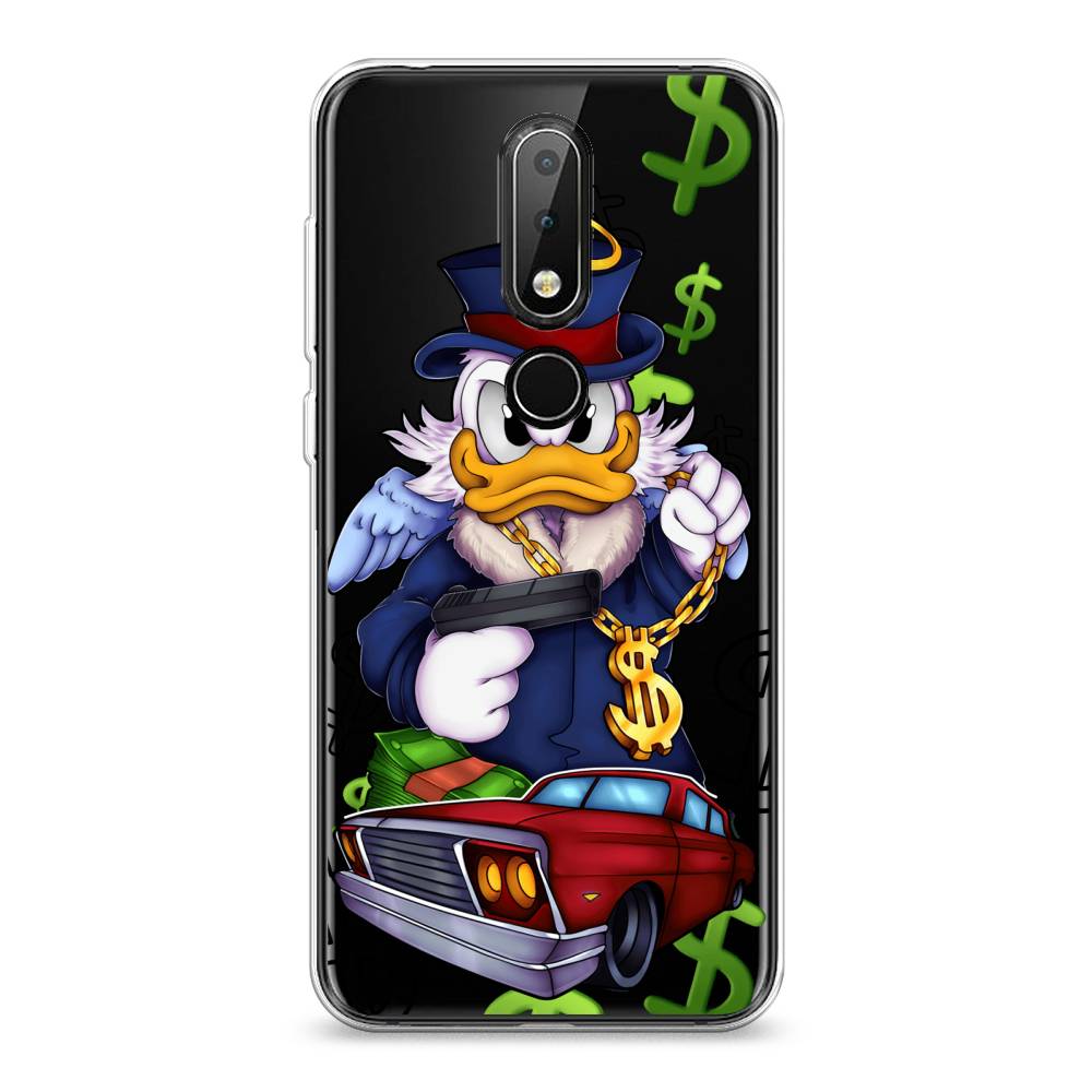 Чехол на Nokia 6.1 Plus "Scrooge McDuck with a Gold Chain", Красный;синий;белый, 121850-6
Чехол на Nokia 6.1 Plus "Scrooge McDuck with a Gold Chain", Красный;синий;белый, 121850-6