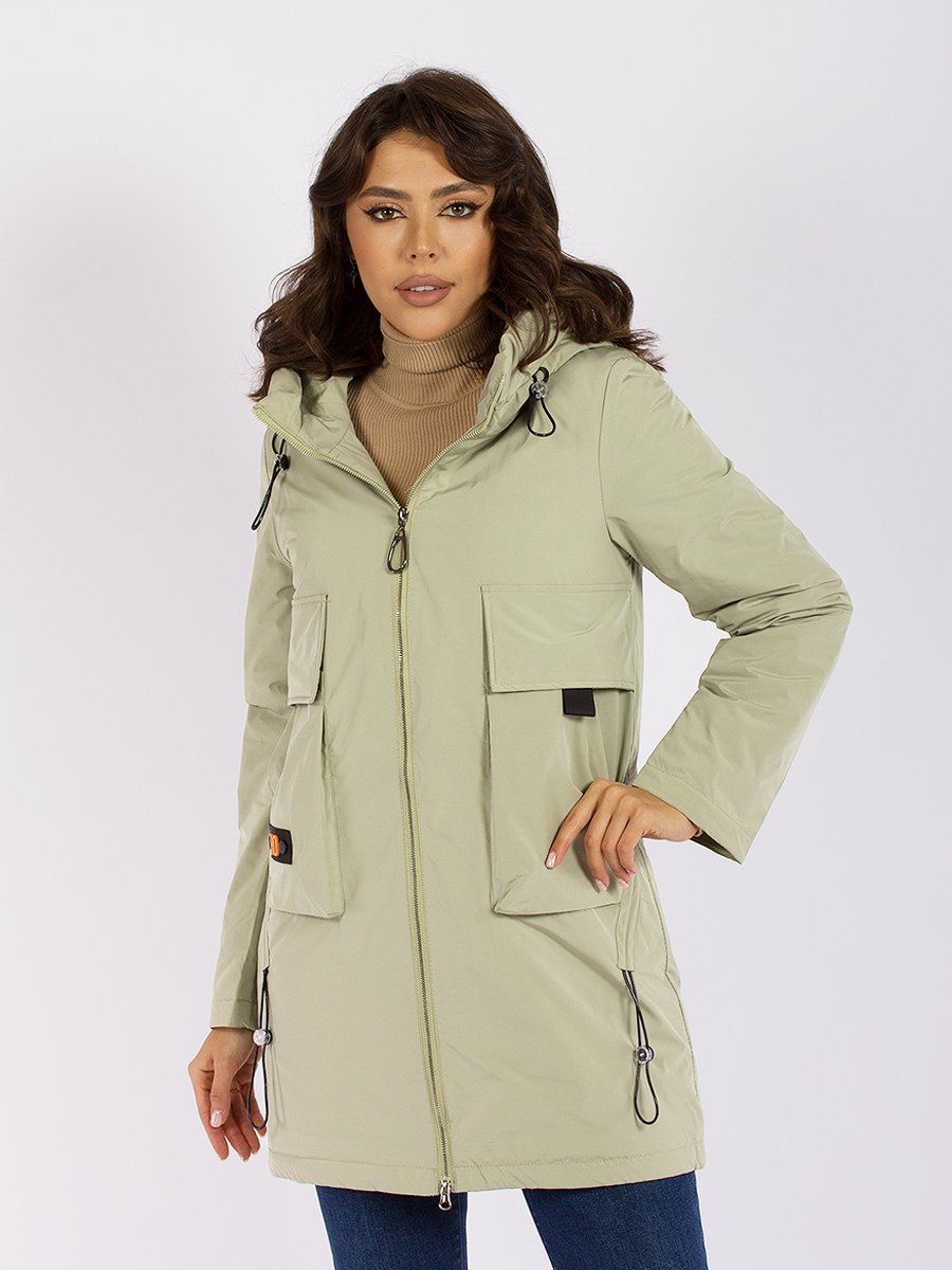 фото Ветровка женская gevito gd57000717 зеленая l