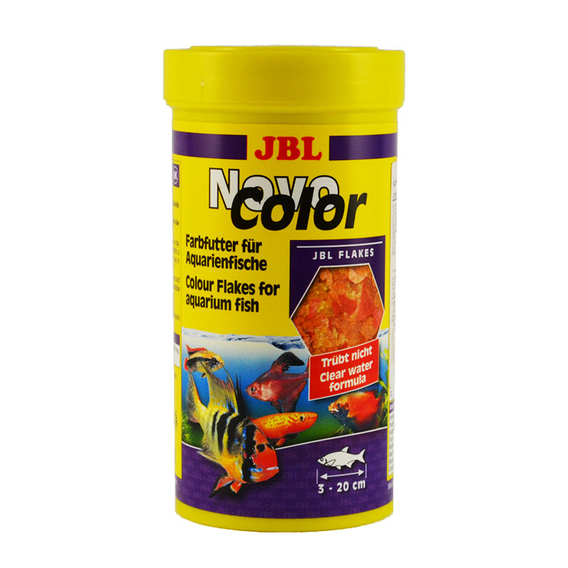 Корм для рыб JBL NovoColor, для яркой окраски, хлопья, 100 мл, корм для аквариумных рыбок NovoColor основной, в форме хлопьев, для особенно яркой окраски рыб, 100мл (18г)
Корм для рыб JBL NovoColor, для яркой окраски, хлопья, 100 мл, корм для аквариумных рыбок NovoColor основной, в форме хлопьев, для особенно яркой окраски рыб, 100мл (18г)