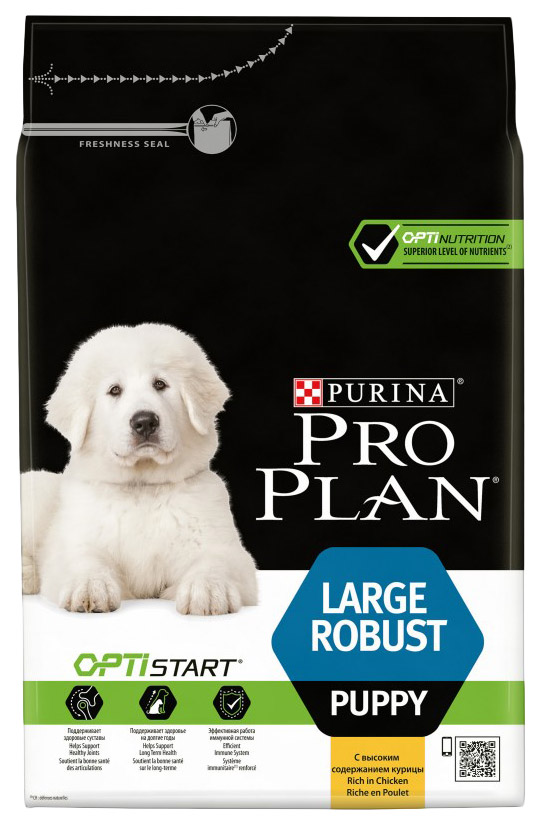 Сухой корм для щенков PRO PLAN OptiStart Large Robust Puppy, для крупных пород, курица,3кг, OptiStart Large Robust Puppy
Сухой корм для щенков PRO PLAN OptiStart Large Robust Puppy, для крупных пород, курица,3кг, OptiStart Large Robust Puppy