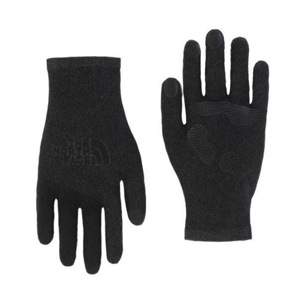 фото Перчатки the north face m etip knit glove, black, l/xl