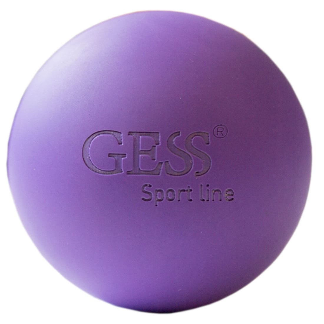 фото Мяч массажный gess guna 094m, фиолетовый, 6 см