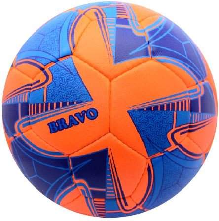 фото Футбольный мяч atlas bravo №5 blue/orange