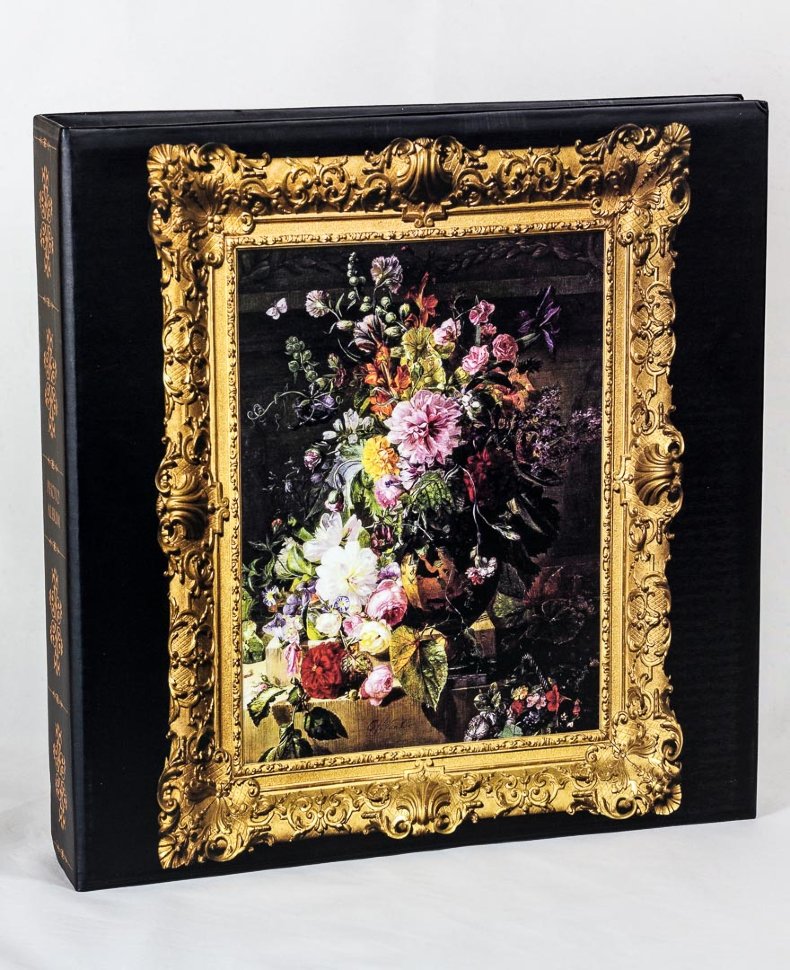 фото Фотоальбом "натюрморт" на 500 фото, кармашки, переплёт на металлических кольцах euroalbum