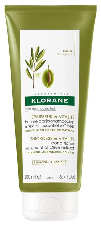 Кондиционер для волос Klorane Aging Hair с экстрактом оливы 200 мл, С экстрактом оливы
Кондиционер для волос Klorane Aging Hair с экстрактом оливы 200 мл, С экстрактом оливы