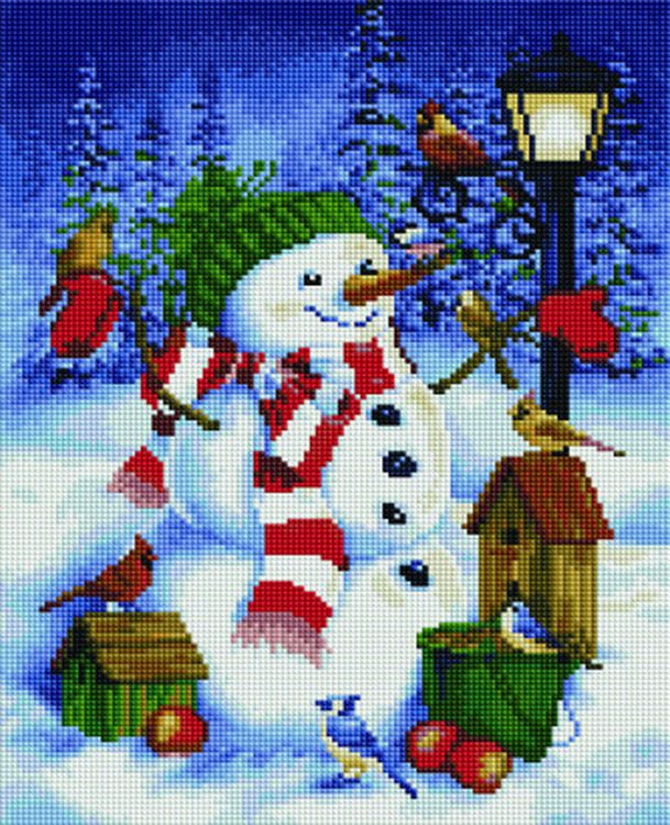 Алмазная вышивка Painting Diamond Снеговик и зимние птицы, 30x40 см, Снеговик и зимние птицы
Алмазная вышивка Painting Diamond Снеговик и зимние птицы, 30x40 см, Снеговик и зимние птицы
