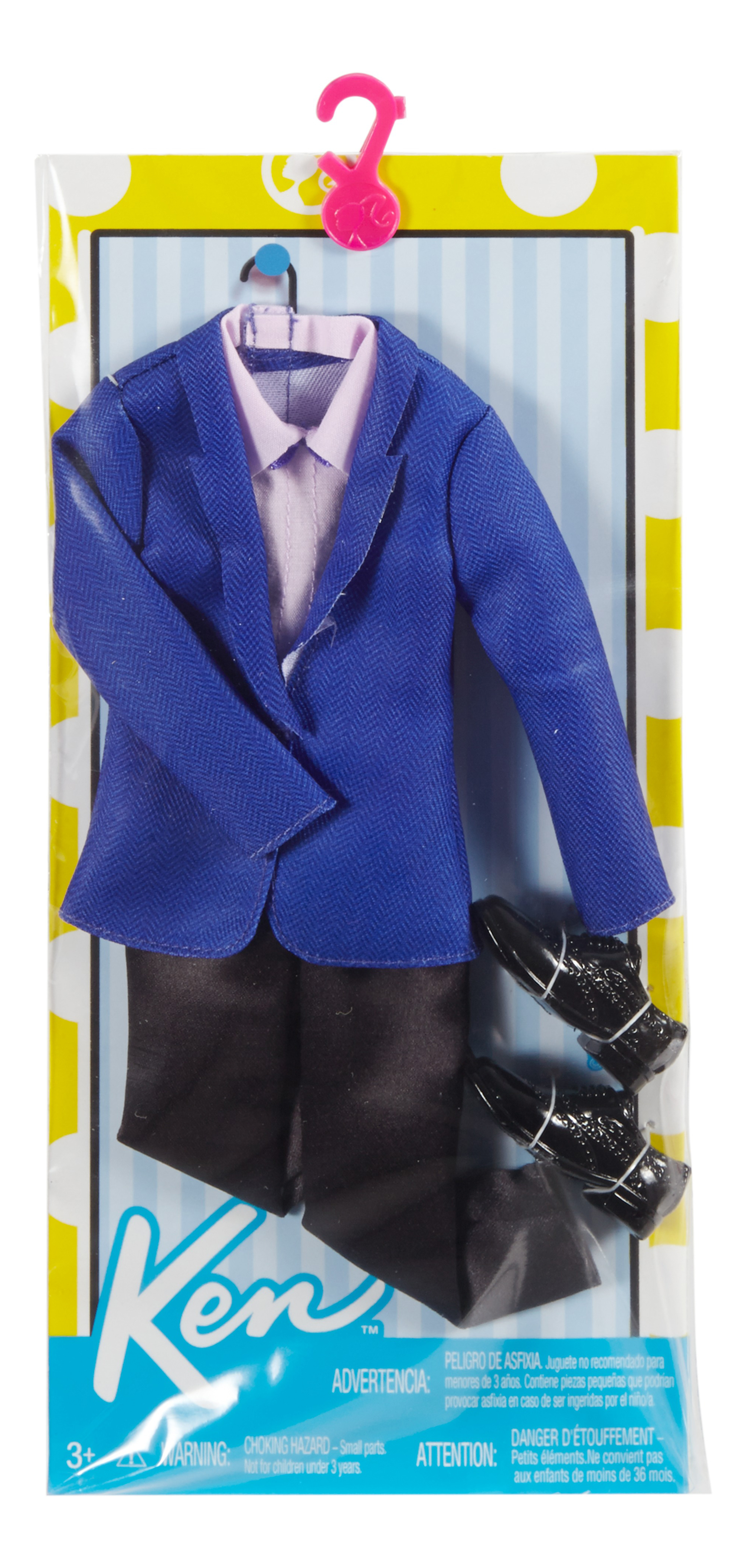 Одежда для кена CFY02 DWG73 Barbie, Синий;черный;фиолетовый, ken Doll Fashion Accessories - Formal Fun
Одежда для кена CFY02 DWG73 Barbie, Синий;черный;фиолетовый, ken Doll Fashion Accessories - Formal Fun