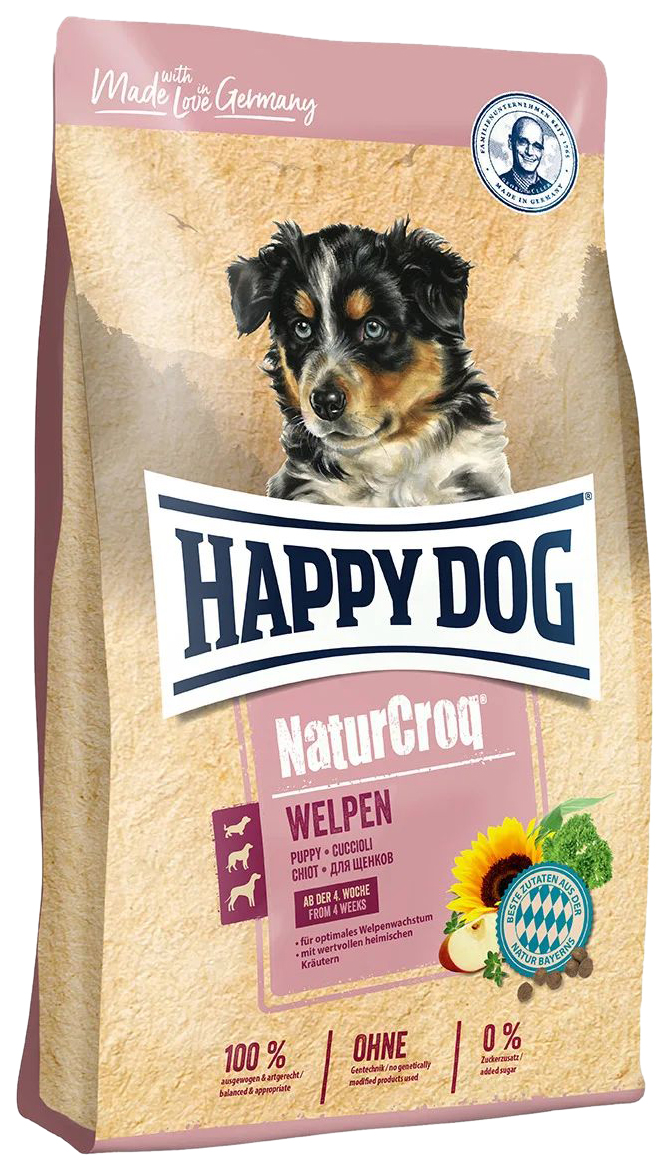 Сухой корм для щенков Happy Dog NatureCroq Welpen, птица, 4кг, NaturCroq Welpen
Сухой корм для щенков Happy Dog NatureCroq Welpen, птица, 4кг, NaturCroq Welpen