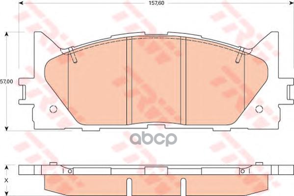 Колодки Тормозные Toyota Camry V40 (06-) Lexus Es350 (06-) Передние (4Шт.) Trw Gdb3429
Колодки Тормозные Toyota Camry V40 (06-) Lexus Es350 (06-) Передние (4Шт.) Trw Gdb3429