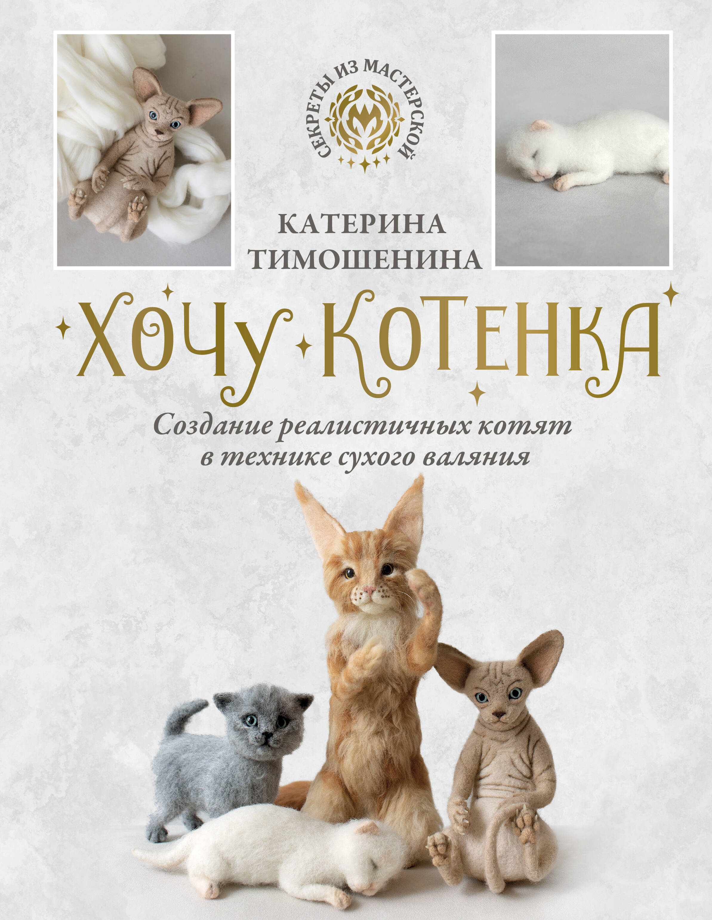 Хочу котенка Создание реалистичных котят в технике сухого валяния, Секреты из мастерской
Хочу котенка Создание реалистичных котят в технике сухого валяния, Секреты из мастерской
