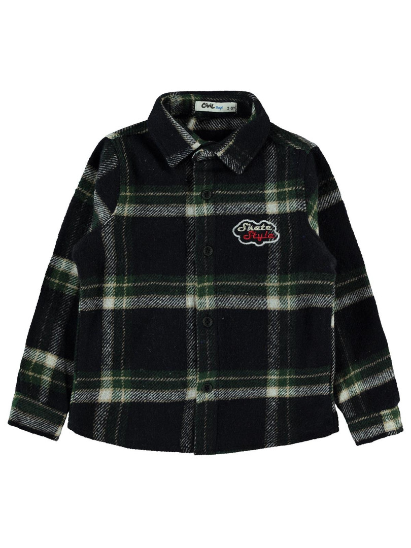 Рубашка Civil Boys 40B172210K21 темно-зеленый 24-36 мес (доставка из-за рубежа), 40B172210K21
Рубашка Civil Boys 40B172210K21 темно-зеленый 24-36 мес (доставка из-за рубежа), 40B172210K21
