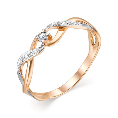 Кольцо из красного золота с бриллиантом р. 15.5 АЛЬКОР 13636-100, 13636-100
Кольцо из красного золота с бриллиантом р. 15.5 АЛЬКОР 13636-100, 13636-100