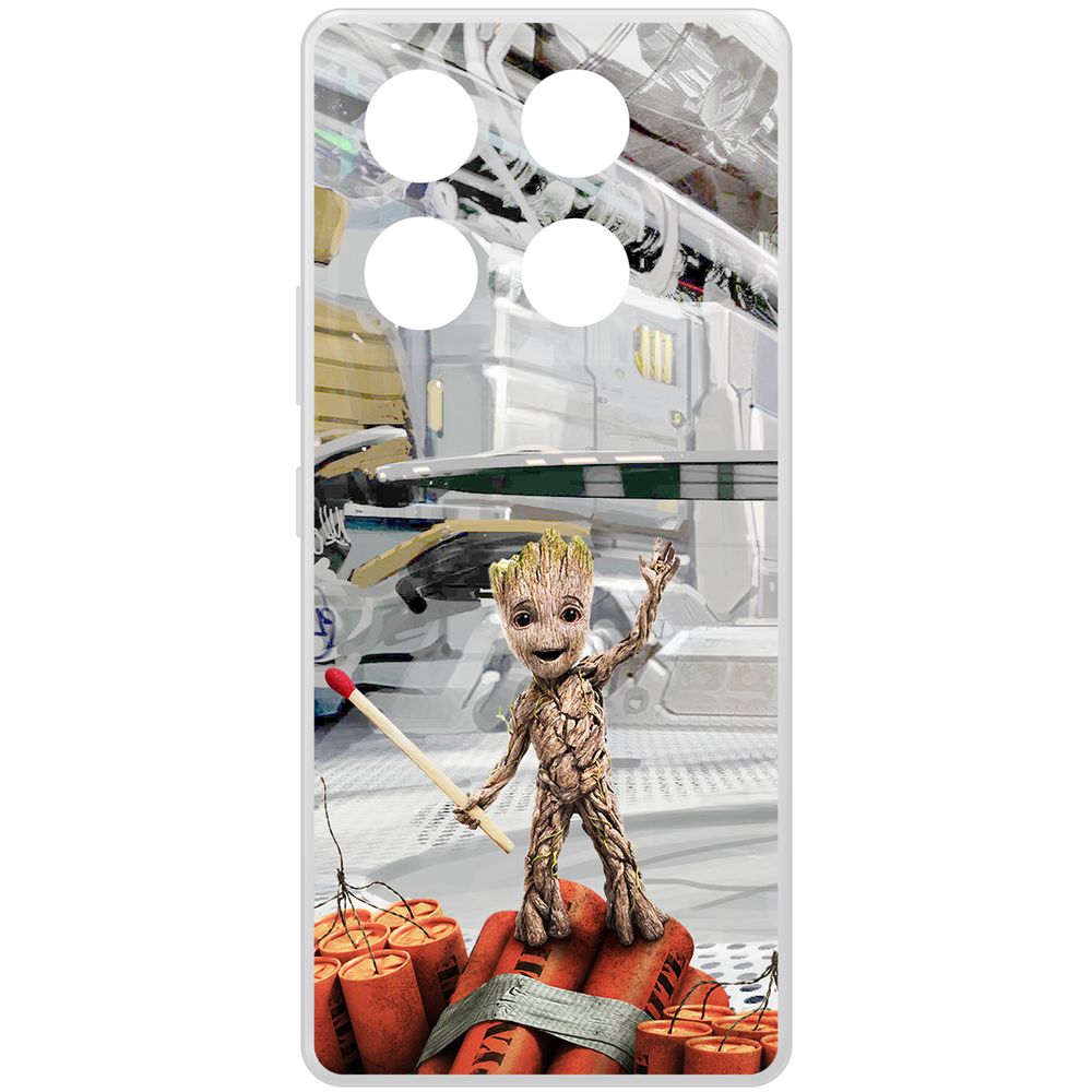 Чехол-накладка Krutoff Clear Case Стражи Галактики. Малыш Грут для INFINIX GT 20 Pro, Прозрачный
Чехол-накладка Krutoff Clear Case Стражи Галактики. Малыш Грут для INFINIX GT 20 Pro, Прозрачный