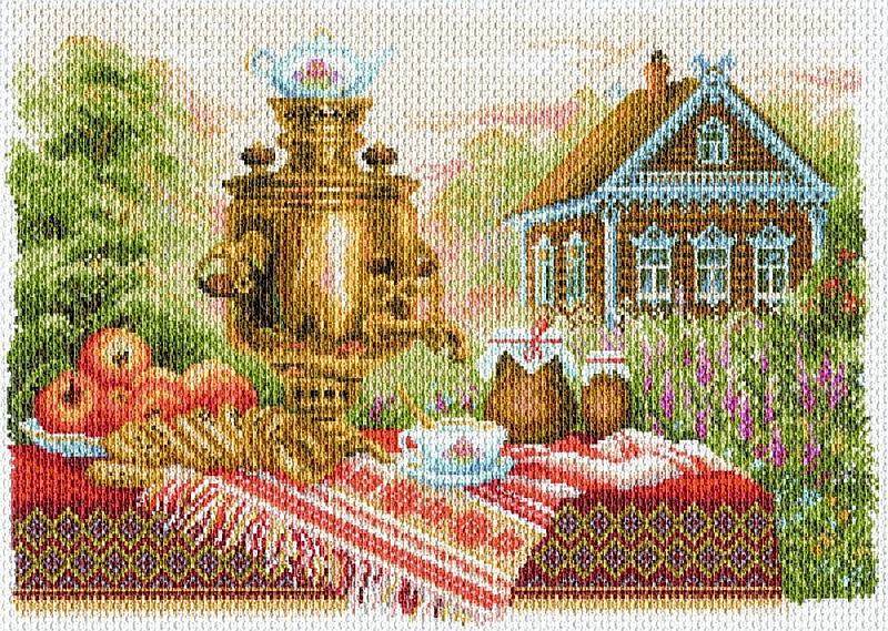 Рисунок на канве Матренин Посад Натюрморт деревенский 1710 
Рисунок на канве Матренин Посад Натюрморт деревенский 1710