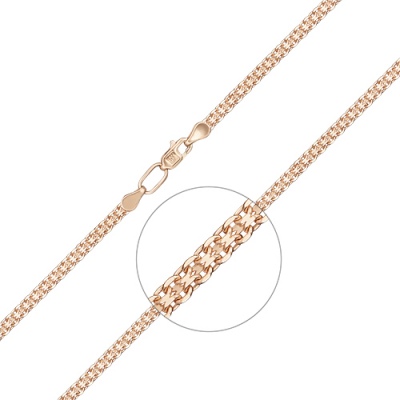 Цепочка из красного золота 60 см PLATINA jewelry 21-2003-050-1110-17, 21-2003-050-1110-17
Цепочка из красного золота 60 см PLATINA jewelry 21-2003-050-1110-17, 21-2003-050-1110-17