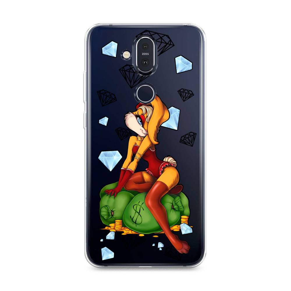 Чехол на Nokia 8.1 "Лола Банни с бриллиантами", Красный;оранжевый;зеленый, 122250-6
Чехол на Nokia 8.1 "Лола Банни с бриллиантами", Красный;оранжевый;зеленый, 122250-6