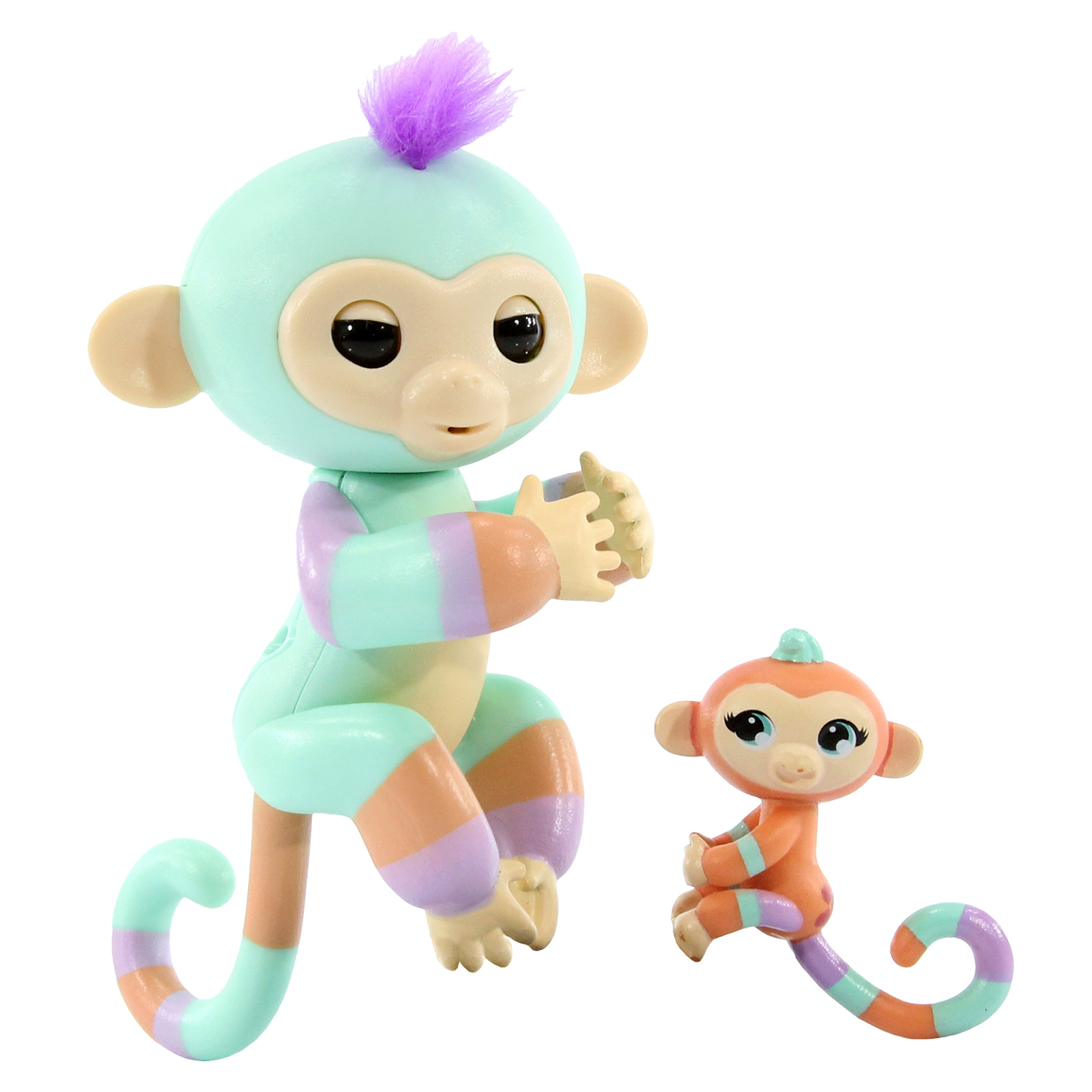 Интерактивная игрушка Fingerlings Обезьянка Денни с малышом, 12 см, 40 дейс. и зв.! 3544
Интерактивная игрушка Fingerlings Обезьянка Денни с малышом, 12 см, 40 дейс. и зв.! 3544