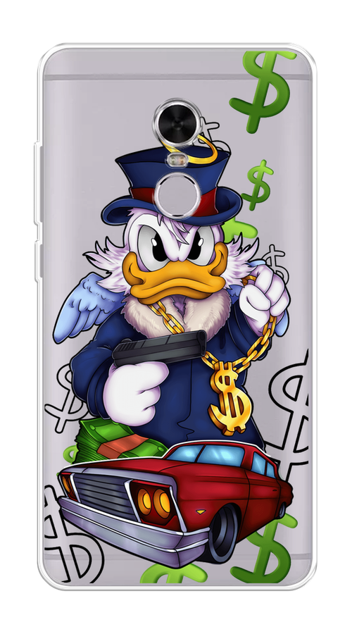 Чехол на Xiaomi Redmi Note 4 "Scrooge McDuck with a Gold Chain", Красный;синий;белый, 31850-6
Чехол на Xiaomi Redmi Note 4 "Scrooge McDuck with a Gold Chain", Красный;синий;белый, 31850-6