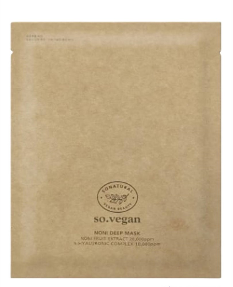 Тканевая sos-маска для активного восстановления So Natural So Vegan Noni Deep Mask, 25 мл
Тканевая sos-маска для активного восстановления So Natural So Vegan Noni Deep Mask, 25 мл