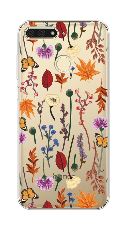 Чехол на Honor 7C/7A Pro/Huawei Y6 Prime 2018 "Orange Purple flowers", Оранжевый;красный;розовый;желтый;прозрачный, 64550-1
Чехол на Honor 7C/7A Pro/Huawei Y6 Prime 2018 "Orange Purple flowers", Оранжевый;красный;розовый;желтый;прозрачный, 64550-1
