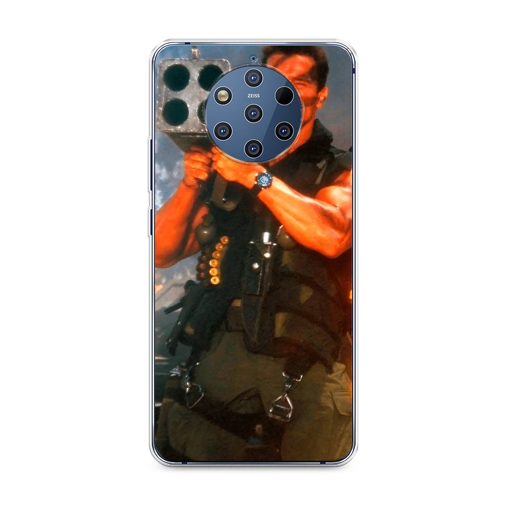 Чехол на Nokia 9 Pure View "Арнольд Шварцнеггер с базукой", Голубой;коричневый, 122350-6
Чехол на Nokia 9 Pure View "Арнольд Шварцнеггер с базукой", Голубой;коричневый, 122350-6