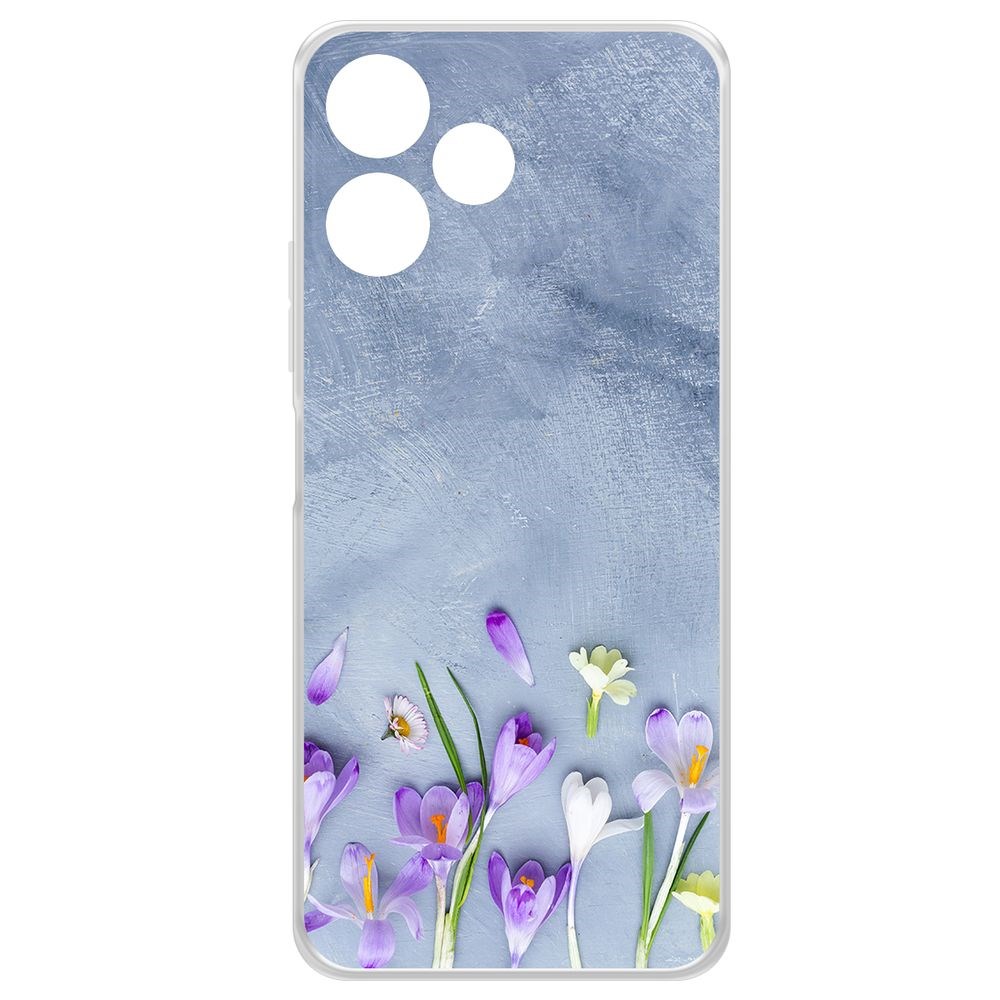 Чехол-накладка Krutoff Clear Case Цветочное настроение для Xiaomi Poco M6 Pro 5G, Прозрачный
Чехол-накладка Krutoff Clear Case Цветочное настроение для Xiaomi Poco M6 Pro 5G, Прозрачный