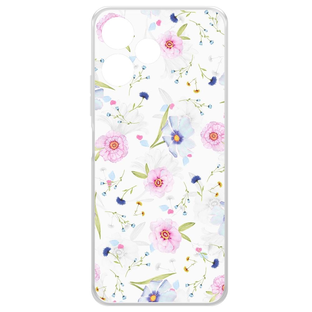 Чехол-накладка Krutoff Clear Case Цветочный паттерн 3 для Xiaomi Poco M6 Pro 5G, Прозрачный
Чехол-накладка Krutoff Clear Case Цветочный паттерн 3 для Xiaomi Poco M6 Pro 5G, Прозрачный