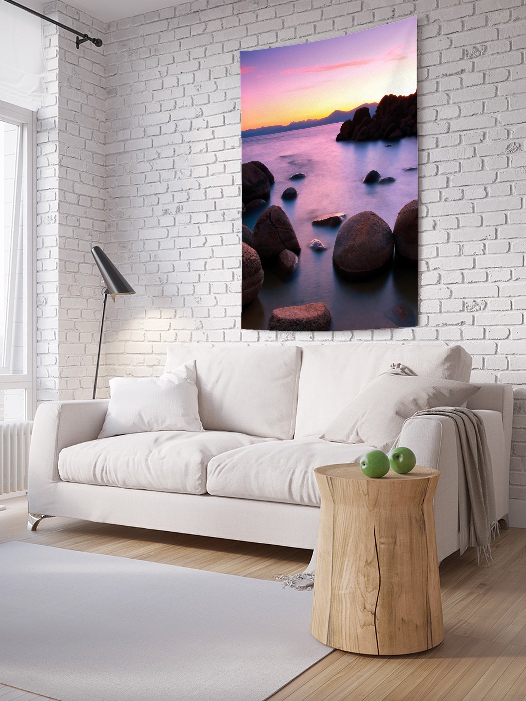 Вертикальное фотопанно на стену JoyArty Круглые камни у реки 150x200 см, Круглые камни у реки
Вертикальное фотопанно на стену JoyArty Круглые камни у реки 150x200 см, Круглые камни у реки
