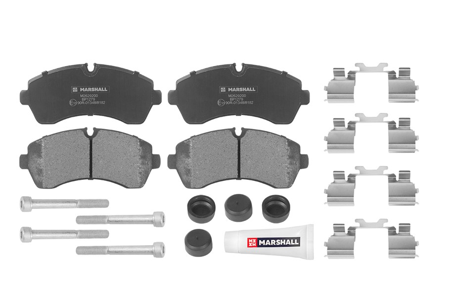 Тормозные колодки дисковые передние MB Sprinter (906) 06-, VW Crafter 30-35, 30-50 (2E,
Тормозные колодки дисковые передние MB Sprinter (906) 06-, VW Crafter 30-35, 30-50 (2E,