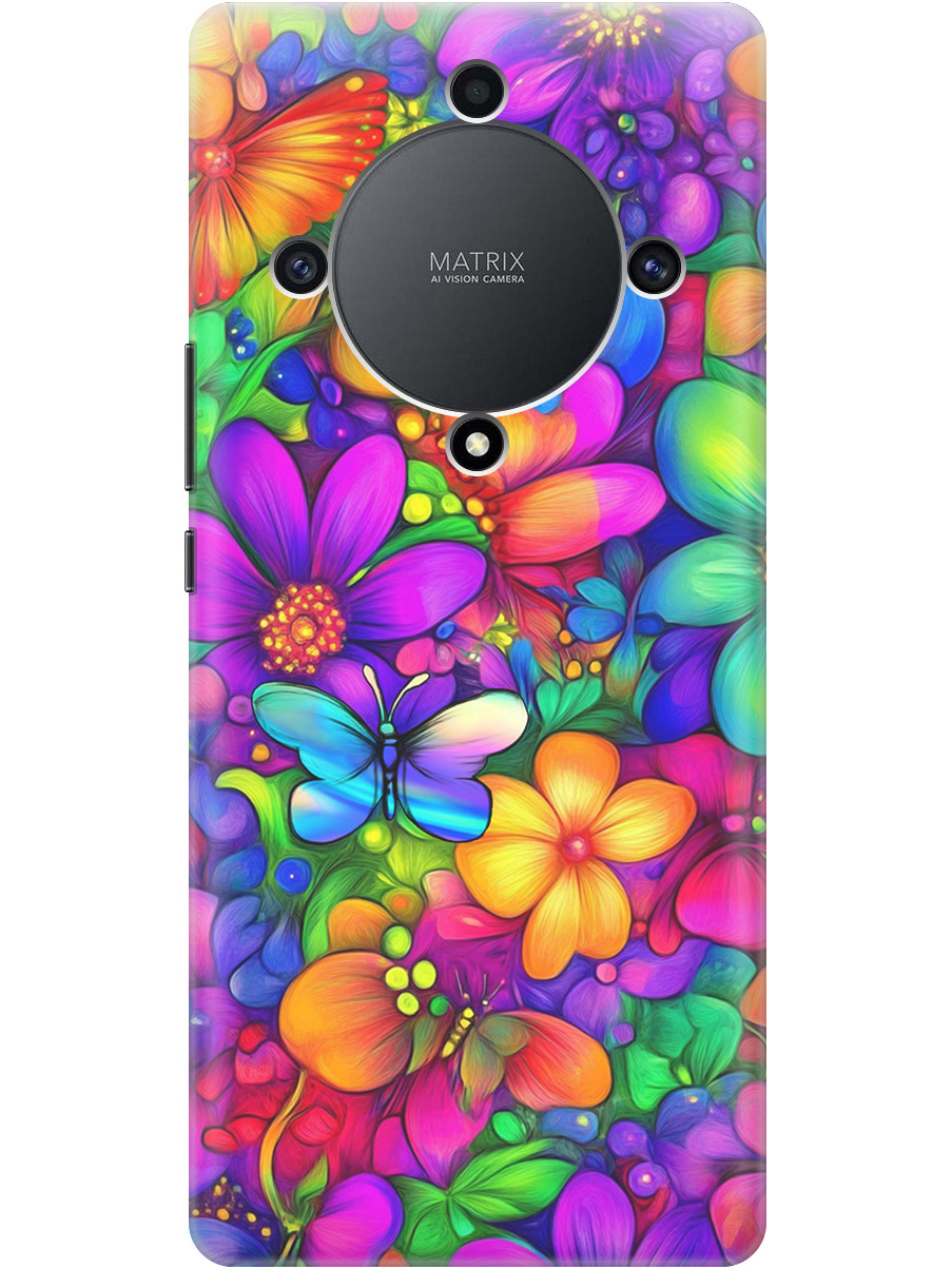 Силиконовый чехол на Honor X9a/Magic5 Lite с принтом "Бабочки и цветы" прозрачный, Прозрачный;зеленый;фиолетовый;красный, 769394723
Силиконовый чехол на Honor X9a/Magic5 Lite с принтом "Бабочки и цветы" прозрачный, Прозрачный;зеленый;фиолетовый;красный, 769394723