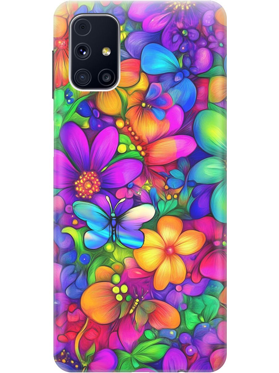 Силиконовый чехол на Samsung Galaxy M31S с принтом "Бабочки и цветы" прозрачный, Прозрачный;зеленый;фиолетовый;красный, 723348223
Силиконовый чехол на Samsung Galaxy M31S с принтом "Бабочки и цветы" прозрачный, Прозрачный;зеленый;фиолетовый;красный, 723348223