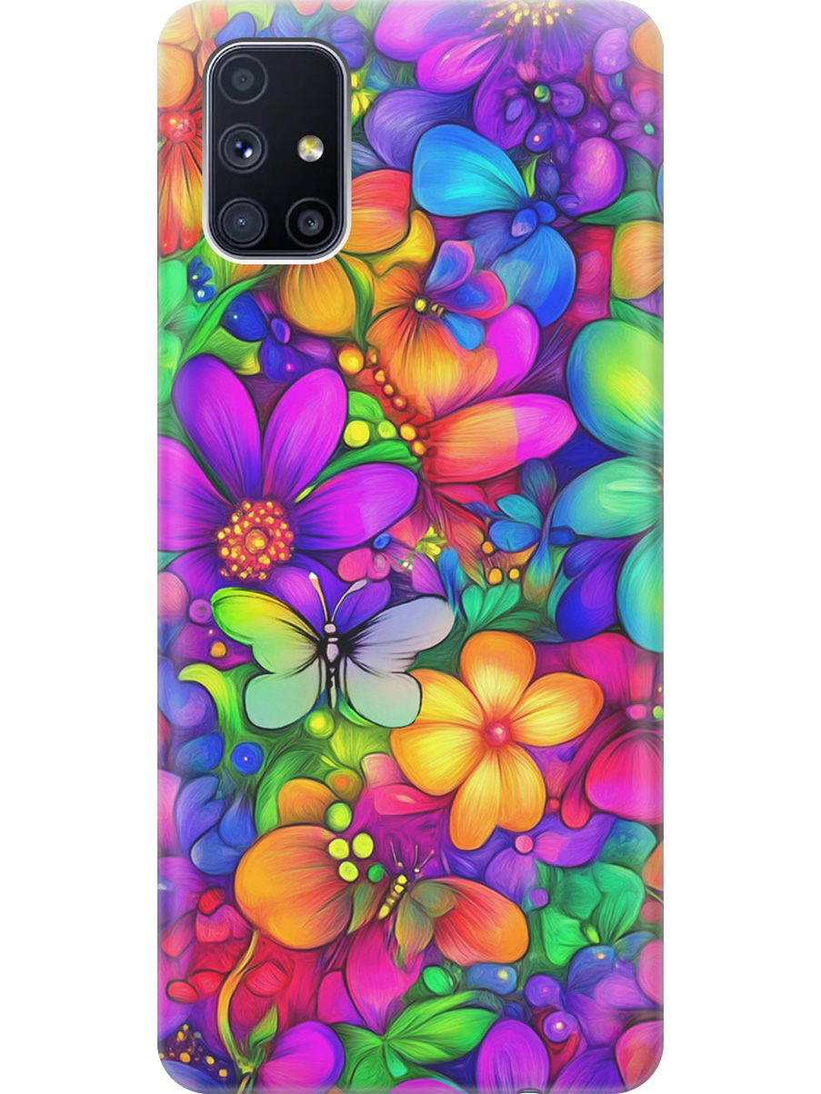 Силиконовый чехол на Samsung Galaxy M51 с принтом "Бабочки и цветы" прозрачный, Прозрачный;зеленый;фиолетовый;красный, 723412523
Силиконовый чехол на Samsung Galaxy M51 с принтом "Бабочки и цветы" прозрачный, Прозрачный;зеленый;фиолетовый;красный, 723412523