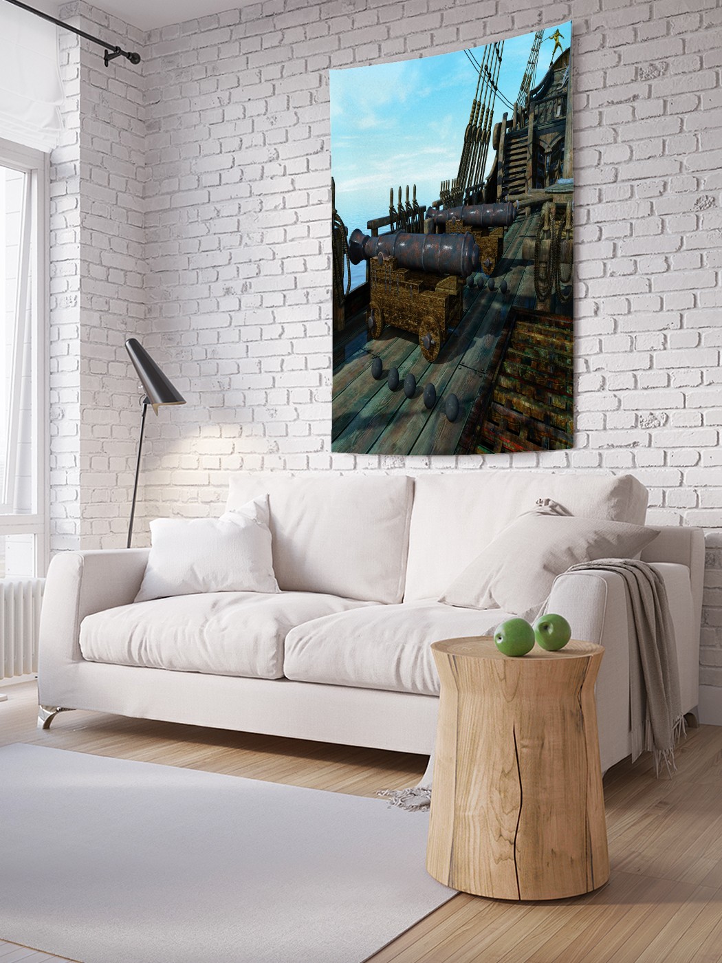 Вертикальное фотопанно на стену JoyArty Корабельные пушки 150x200 см, Корабельные пушки
Вертикальное фотопанно на стену JoyArty Корабельные пушки 150x200 см, Корабельные пушки