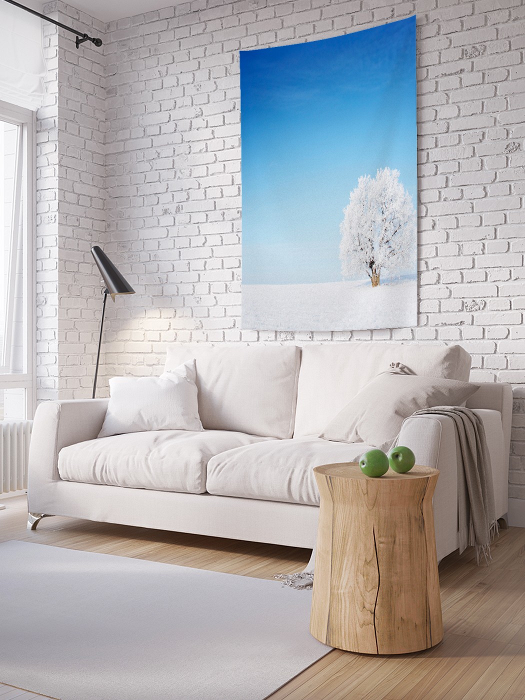 Вертикальное фотопанно на стену JoyArty Заснеженное дерево 150x200 см, Заснеженное дерево
Вертикальное фотопанно на стену JoyArty Заснеженное дерево 150x200 см, Заснеженное дерево