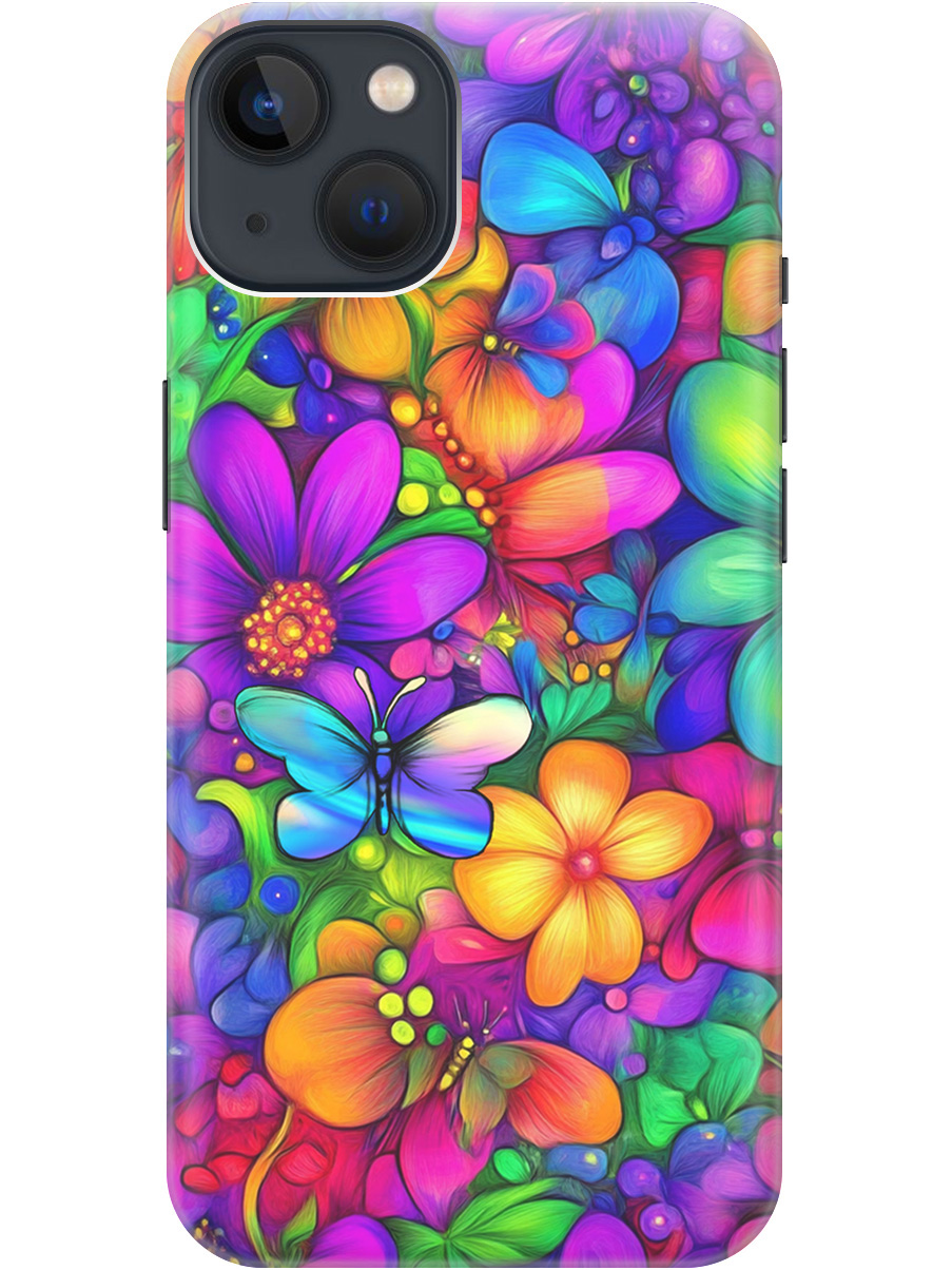 Силиконовый чехол на Apple iPhone 13 с принтом "Бабочки и цветы" прозрачный, Прозрачный;зеленый;фиолетовый;красный, 732240923
Силиконовый чехол на Apple iPhone 13 с принтом "Бабочки и цветы" прозрачный, Прозрачный;зеленый;фиолетовый;красный, 732240923